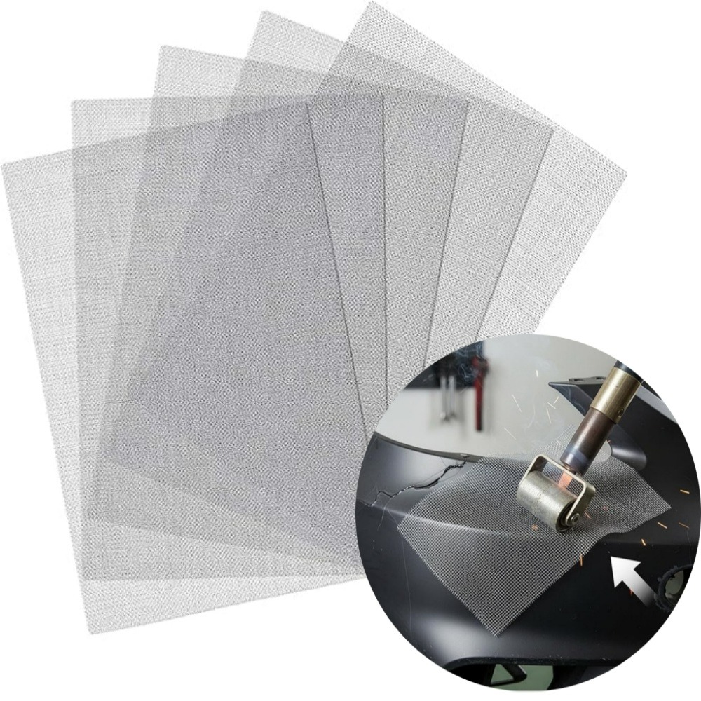 Stainless Mesh Band - Araba Tamponu Paslanmaz Çelik Tamir Filesi
