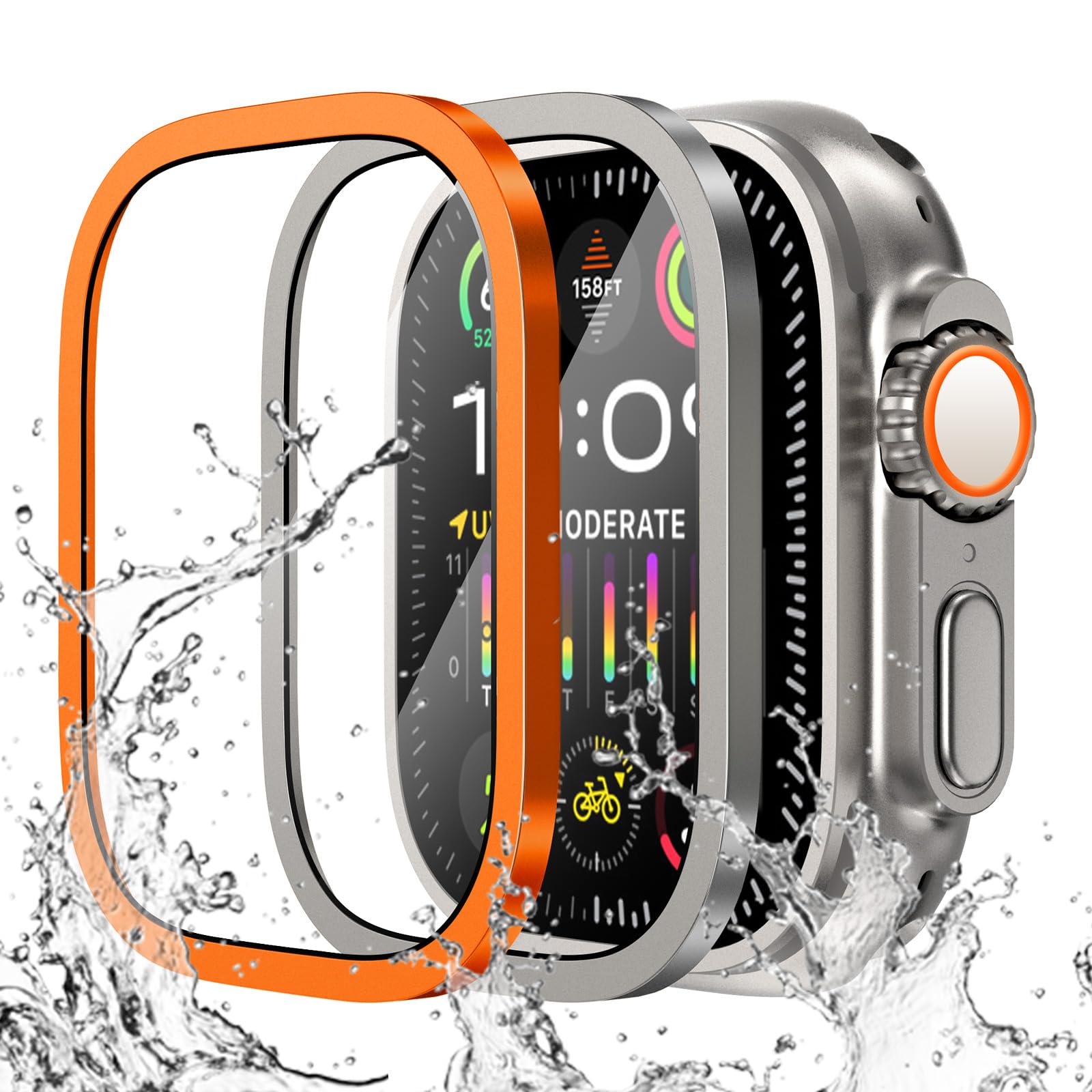 Smartwatch Watch Accessories For Women - Apple Watch Ultra için Temperli Cam