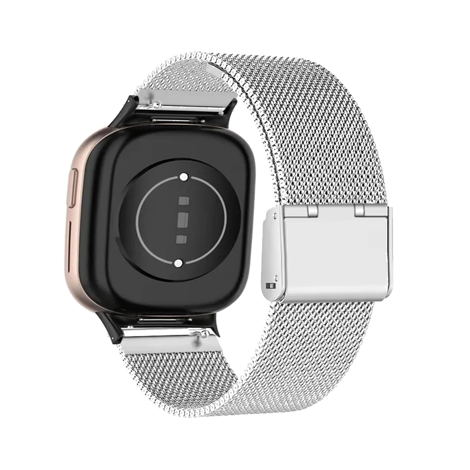 Stainless Mesh Band - Honor Watch 4 Band için Metal