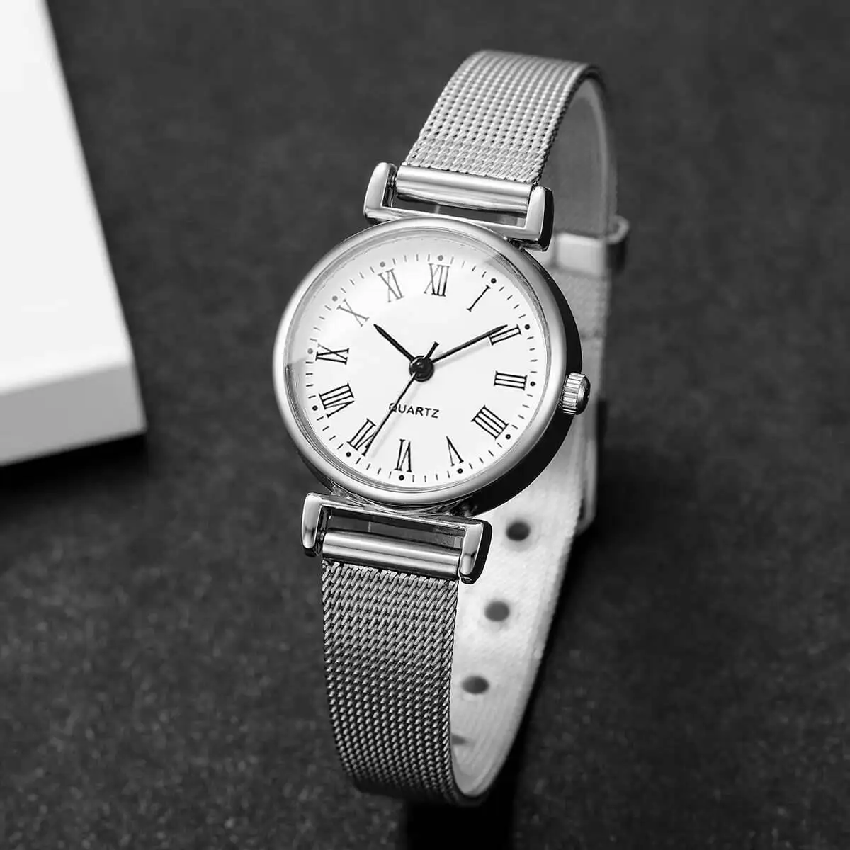 1/2 adet moda kadın saatler ra - Stainless Mesh Band incelemesi ve fiyatı