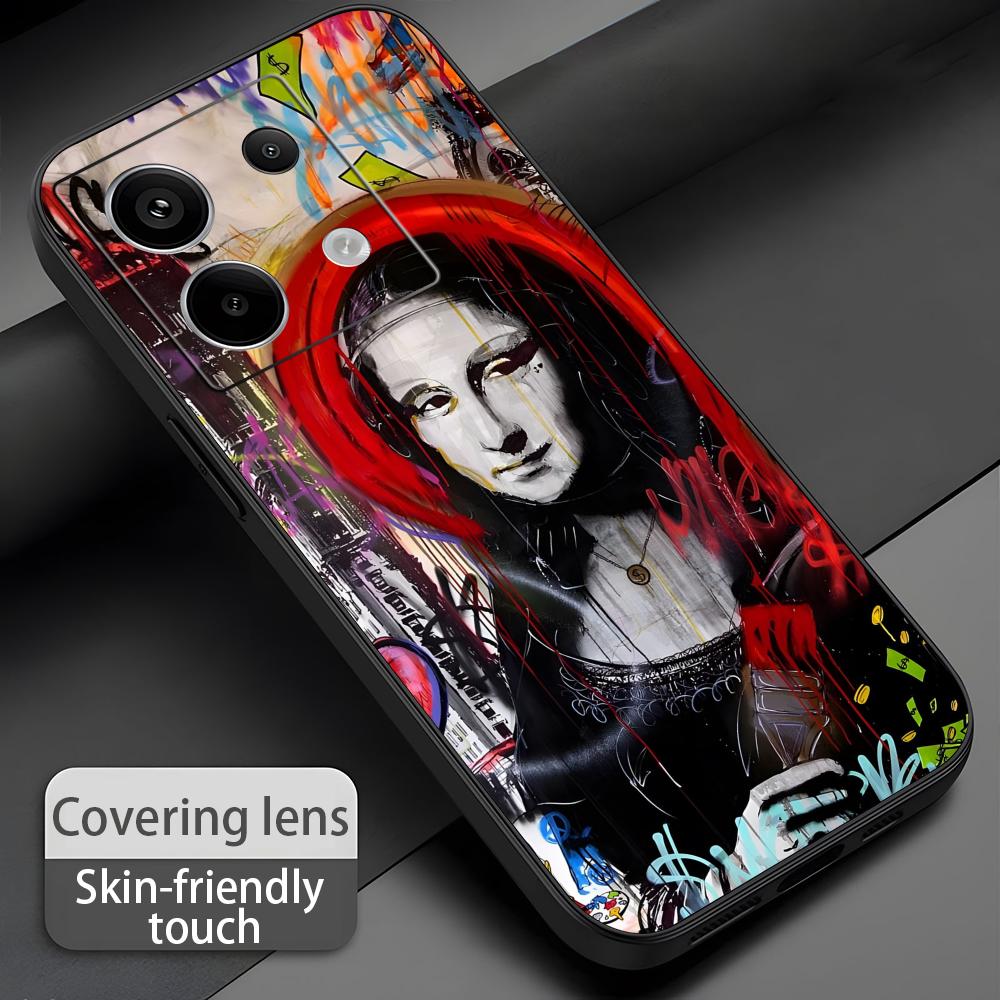 Banksy Graffiti Sanat telefon  - Xiaomi Redmi Note 13 incelemesi ve fiyatı