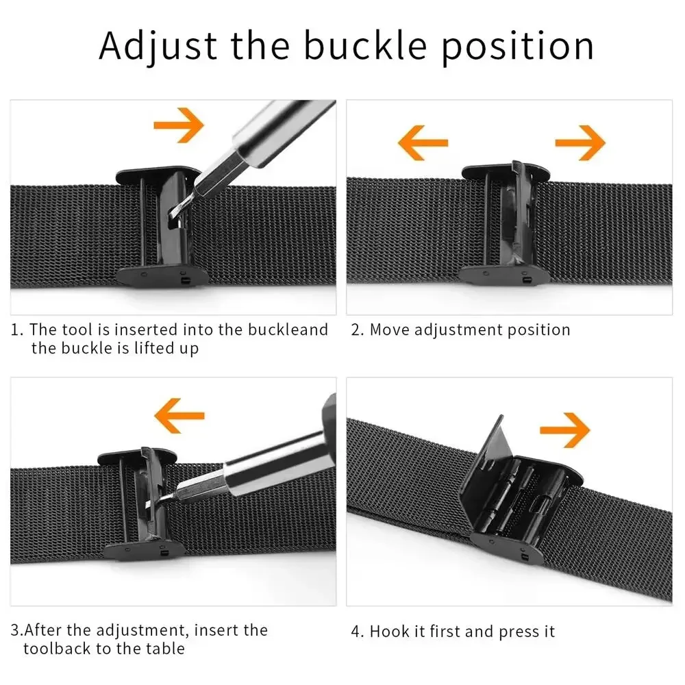 Honor Watch 4 Band için Metal  - Stainless Mesh Band incelemesi ve fiyatı