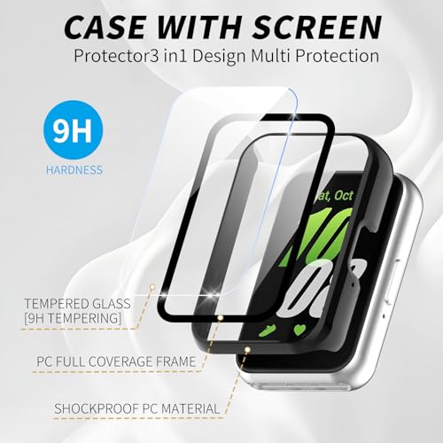 Cam + Kılıf Samsung Galaxy Fit - Smartwatch Watch Accessories For Women incelemesi ve fiyatı