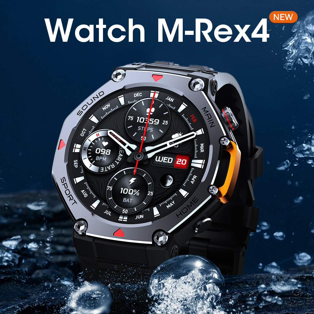 M REX4 Akıllı Spor Sağlık Saat - Smartwatch M Active incelemesi ve fiyatı