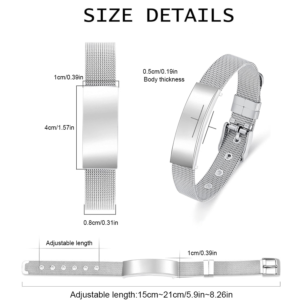 Kremasyon Takı Urn Bilezik e K - Stainless Mesh Band incelemesi ve fiyatı