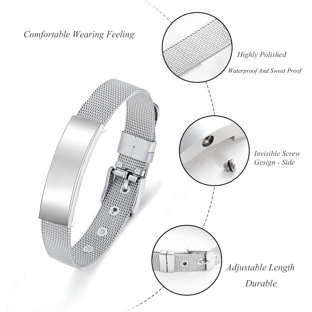 Kremasyon Takı Urn Bilezik e K - Stainless Mesh Band incelemesi ve fiyatı
