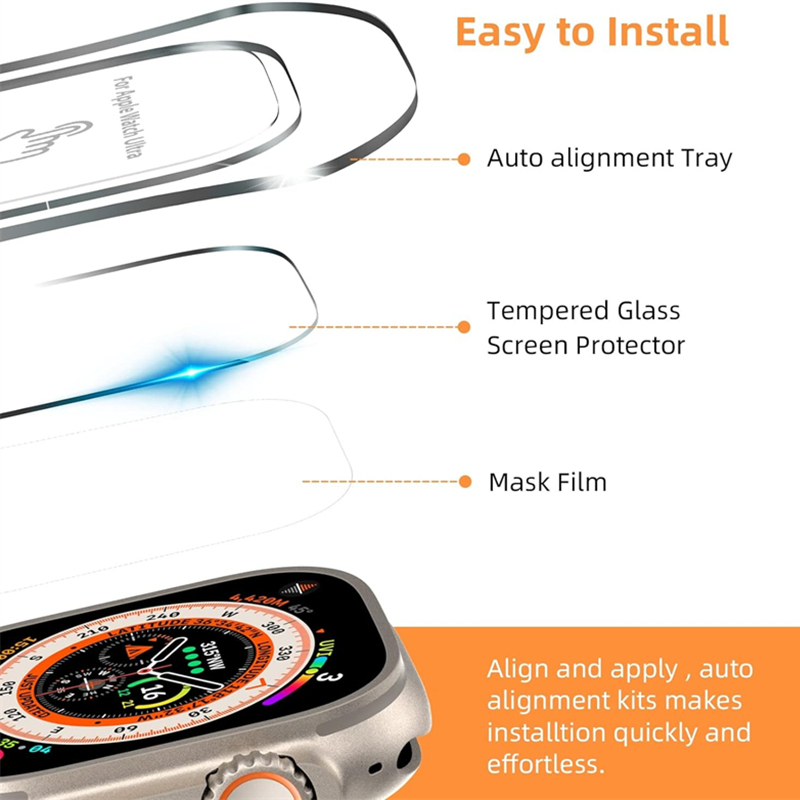 Apple için temperli cam izle U - Watch Case Bumper incelemesi ve fiyatı