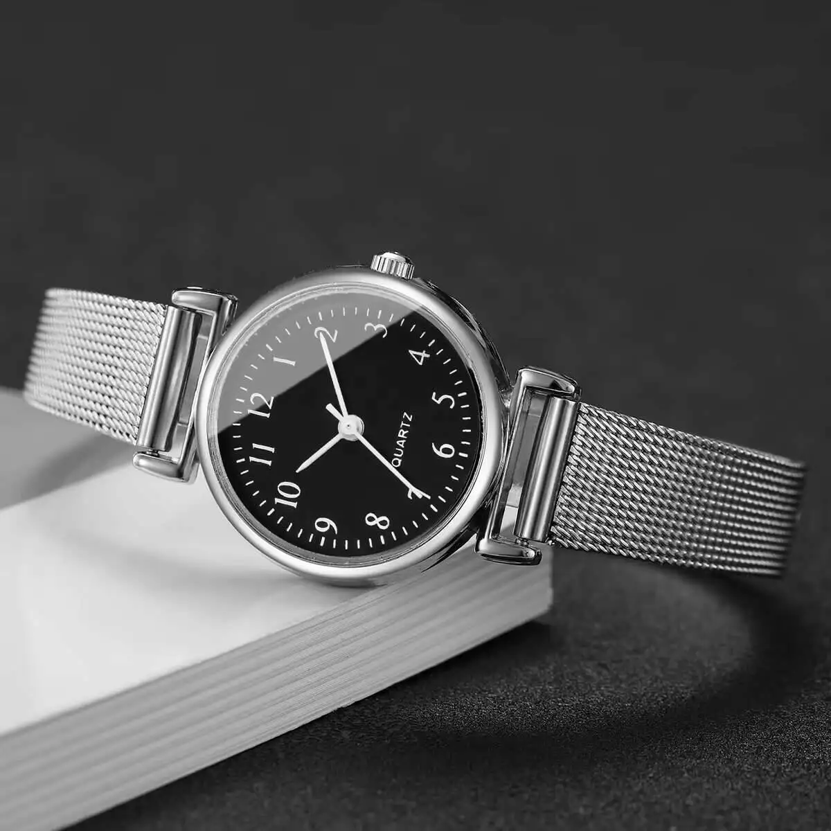 1/2 adet moda kadın saatler ba - Stainless Mesh Band incelemesi ve fiyatı