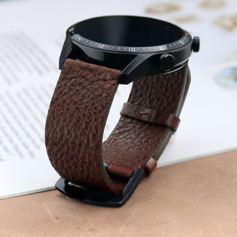 İtalyan Calfskinl Huawei için  - Smartwatch Accessories Shop incelemesi ve fiyatı